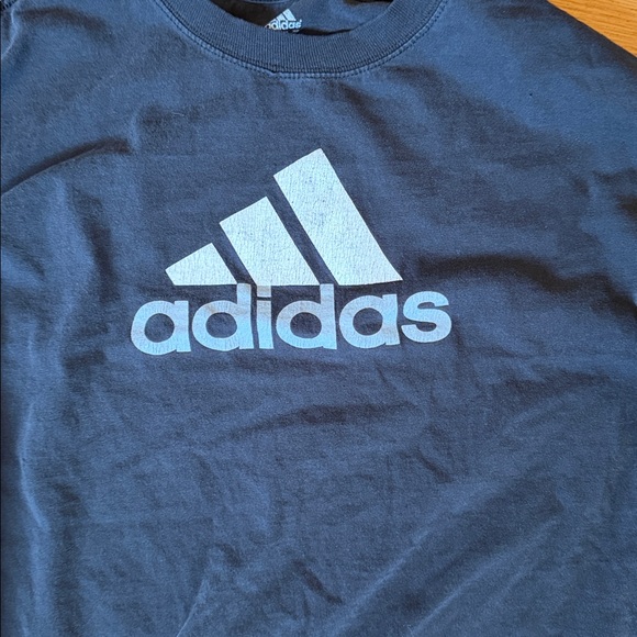 Adidas Men's black Long Sleeve Tee - Picture 2 of 4
